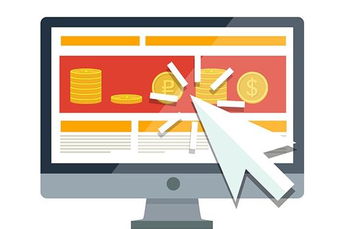 Click-through landing pages