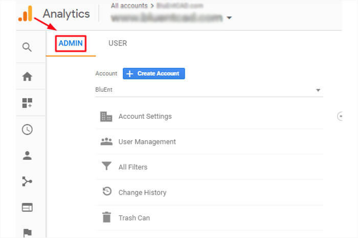 Google Analytics Admin
