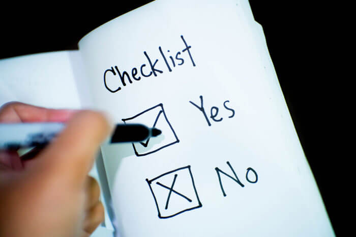 Business checklist