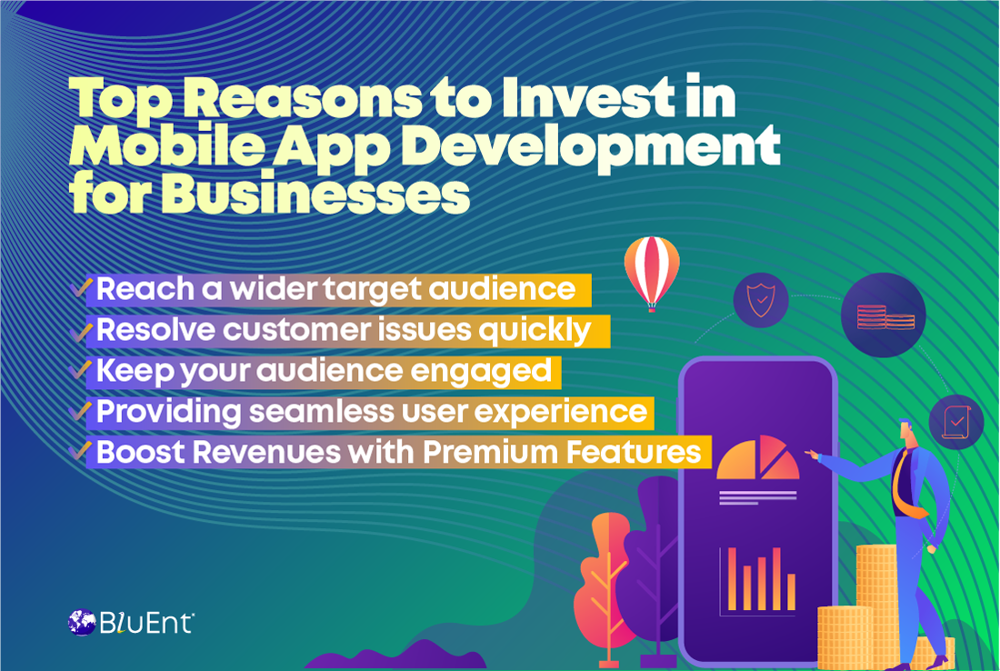 list of reasons to invest in mobile app development for business.